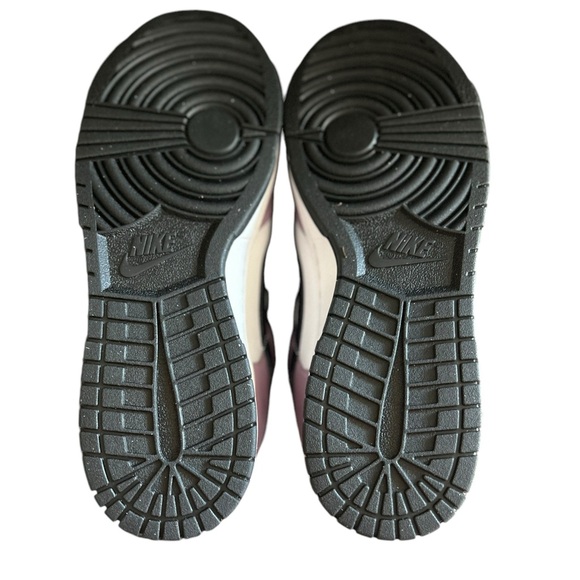 Nike Custom Dunk Low White, Black & Mauve/Purple M11 / W12.5 - Picture 7 of 9